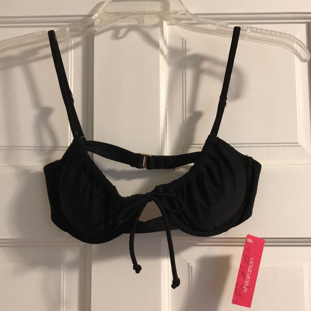 Black Bikini Top (NWT!)